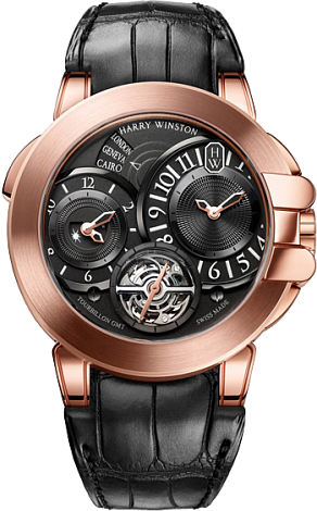 Review Replica Harry Winston Ocean GMT OCEATG45RR003 watch